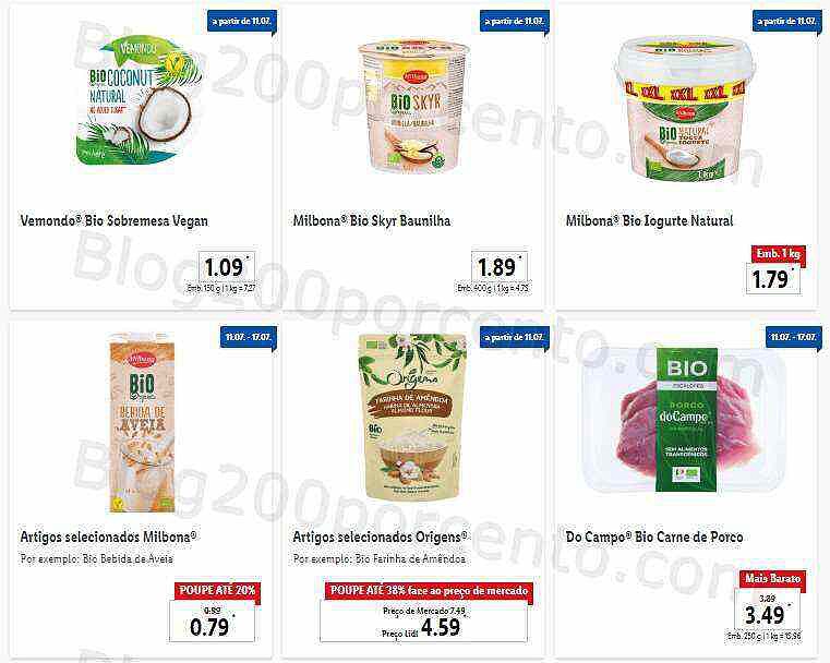 Antevisão Folheto LIDL Promoções de 11 a 17 julho extra