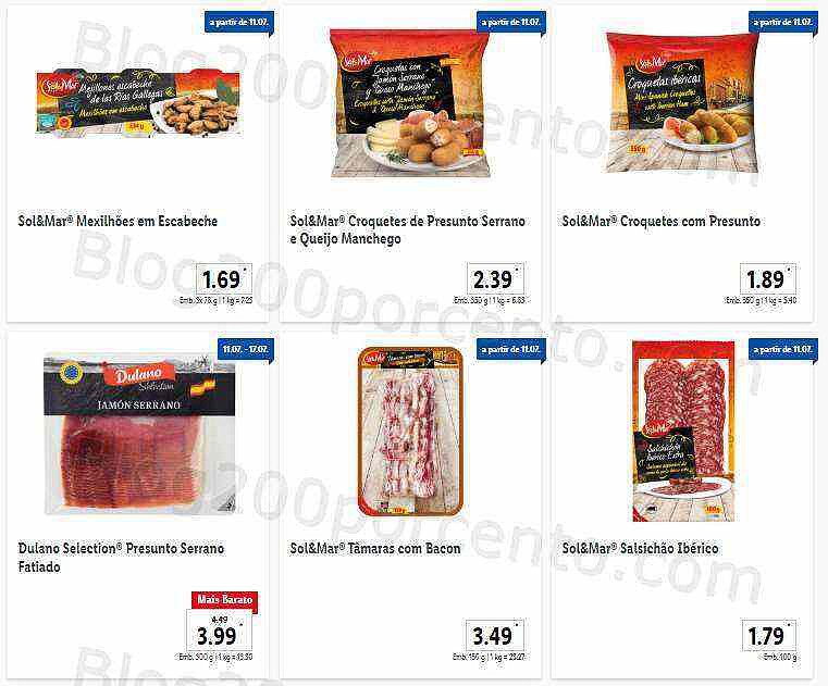 Antevisão Folheto LIDL Promoções de 11 a 17 julho extra