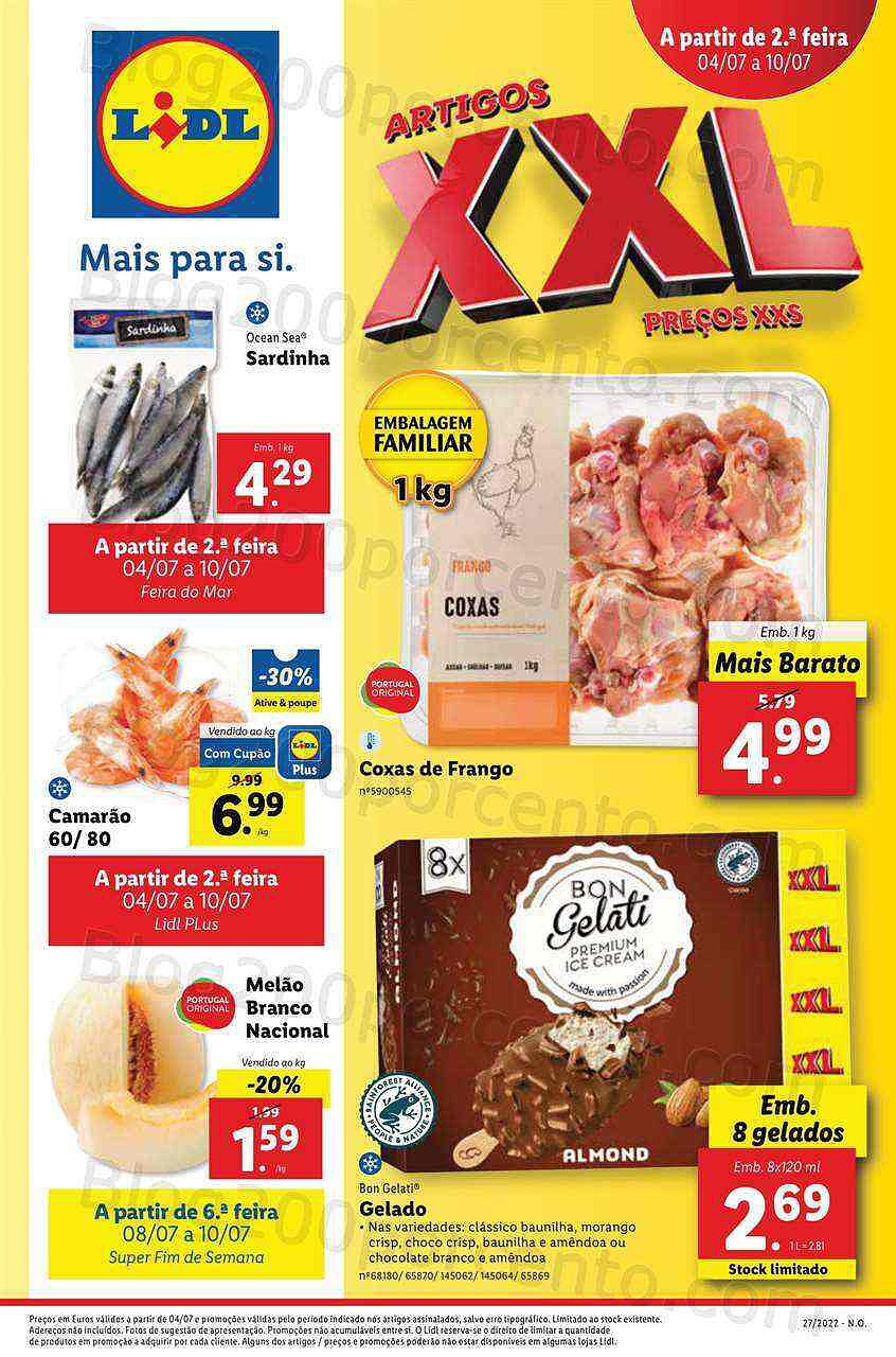 Antevisão Folheto LIDL Digital Promoções de 4 a 10 julho