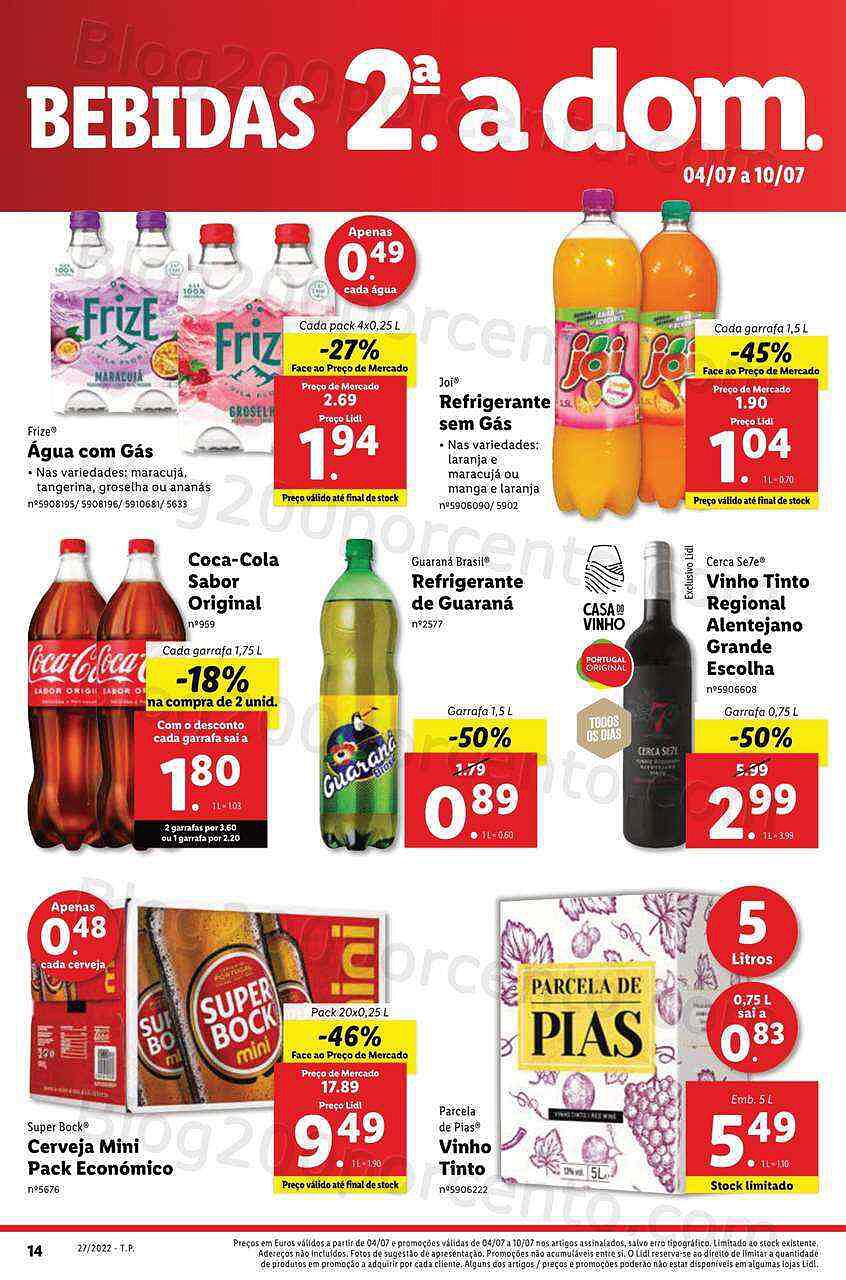 Antevisão Folheto LIDL Digital Promoções de 4 a 10 julho