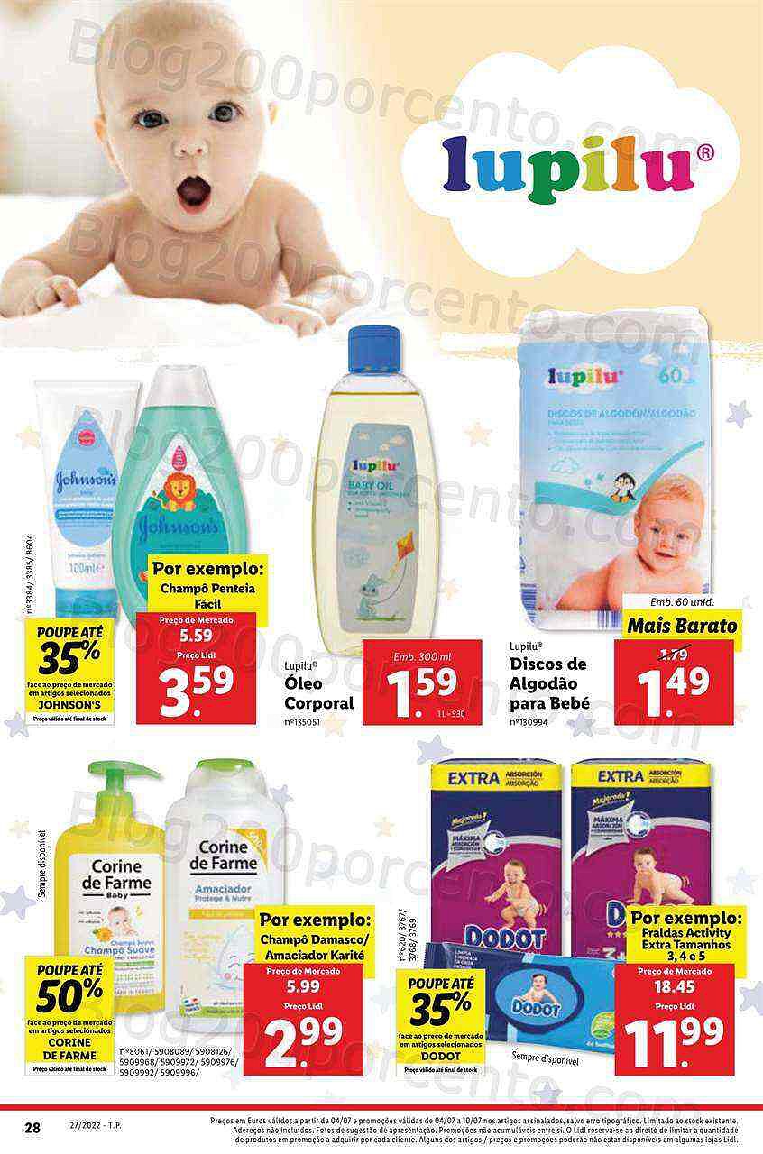 Antevisão Folheto LIDL Digital Promoções de 4 a 10 julho