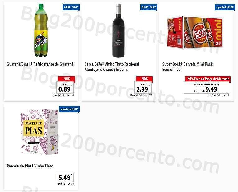 Antevisão Folheto LIDL Promoções de 4 a 10 julho