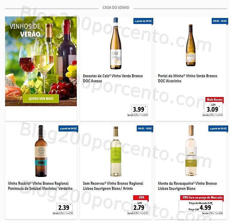 Antevisão Folheto LIDL Promoções de 4 a 10 julho