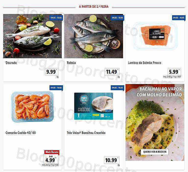 Antevisão Folheto LIDL Promoções de 4 a 10 julho