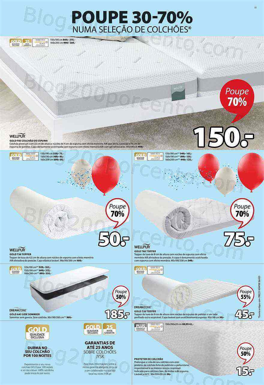 Antevisão Folheto JYSK Aberturas Promoções de 28 julho a 3 agosto