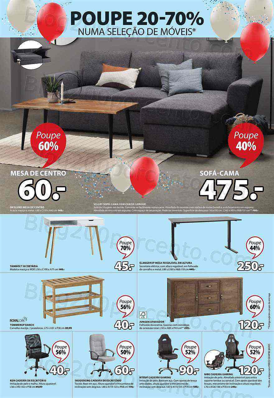 Antevisão Folheto JYSK Aberturas Promoções de 28 julho a 3 agosto