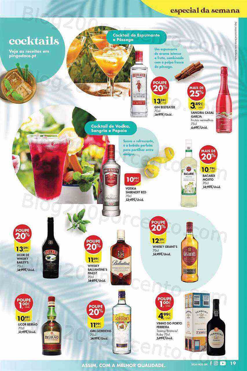 Antevisão Folheto PINGO DOCE Lojas Grandes Promoções de 19 a 25 julho