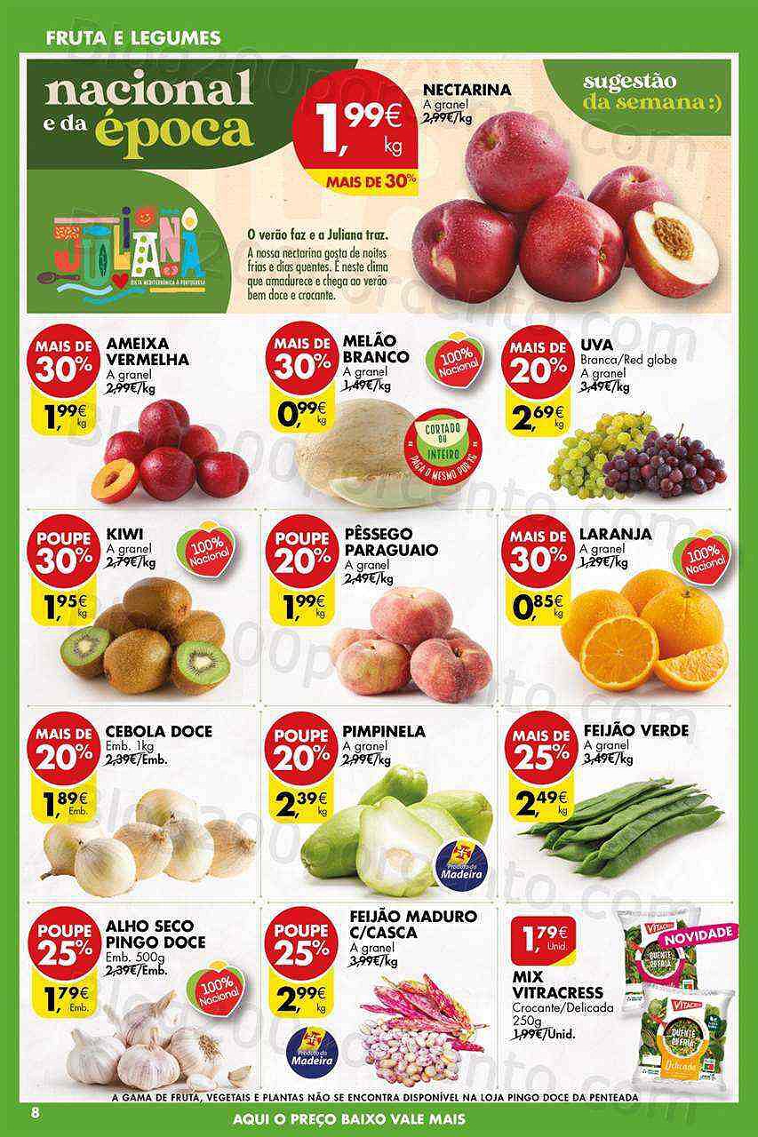Antevisão Folheto PINGO DOCE Madeira Promoções de 12 a 18 julho