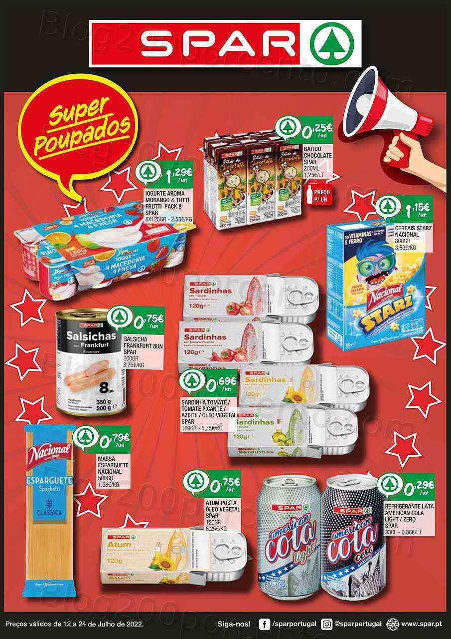 Antevisão Folheto SPAR 12 a 24 julho