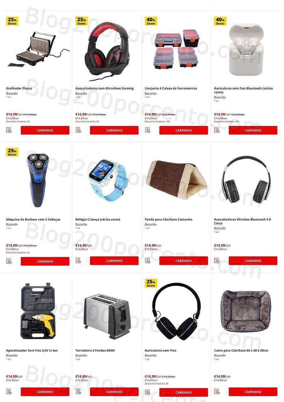 Antevisão Folheto CONTINENTE Bazarão Promoções de 12 a 18 julho