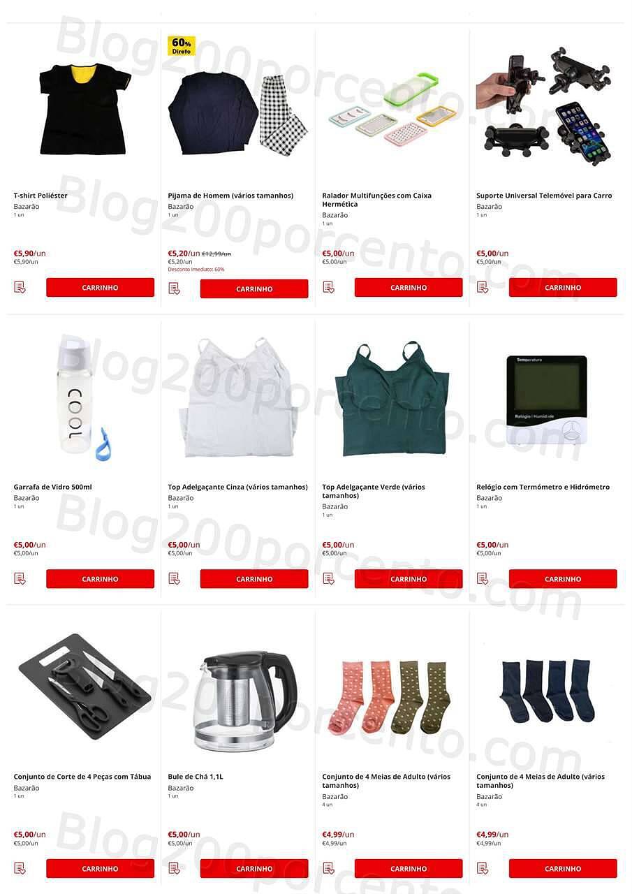 Antevisão Folheto CONTINENTE Bazarão Promoções de 12 a 18 julho