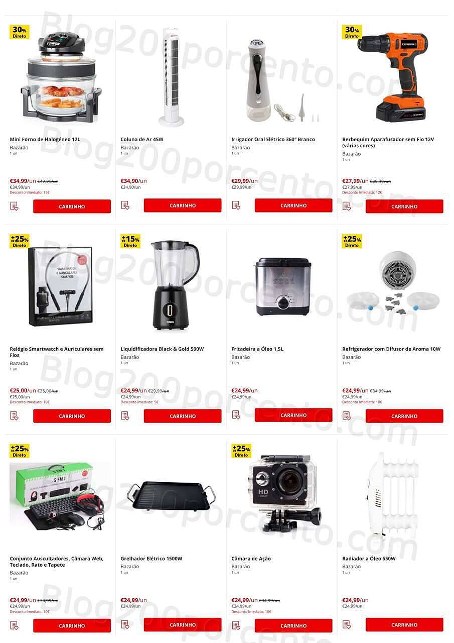 Antevisão Folheto CONTINENTE Bazarão Promoções de 12 a 18 julho