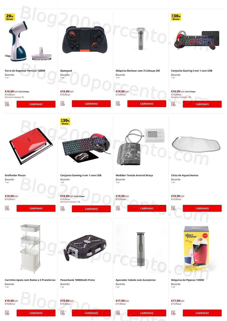 Antevisão Folheto CONTINENTE Bazarão Promoções de 12 a 18 julho