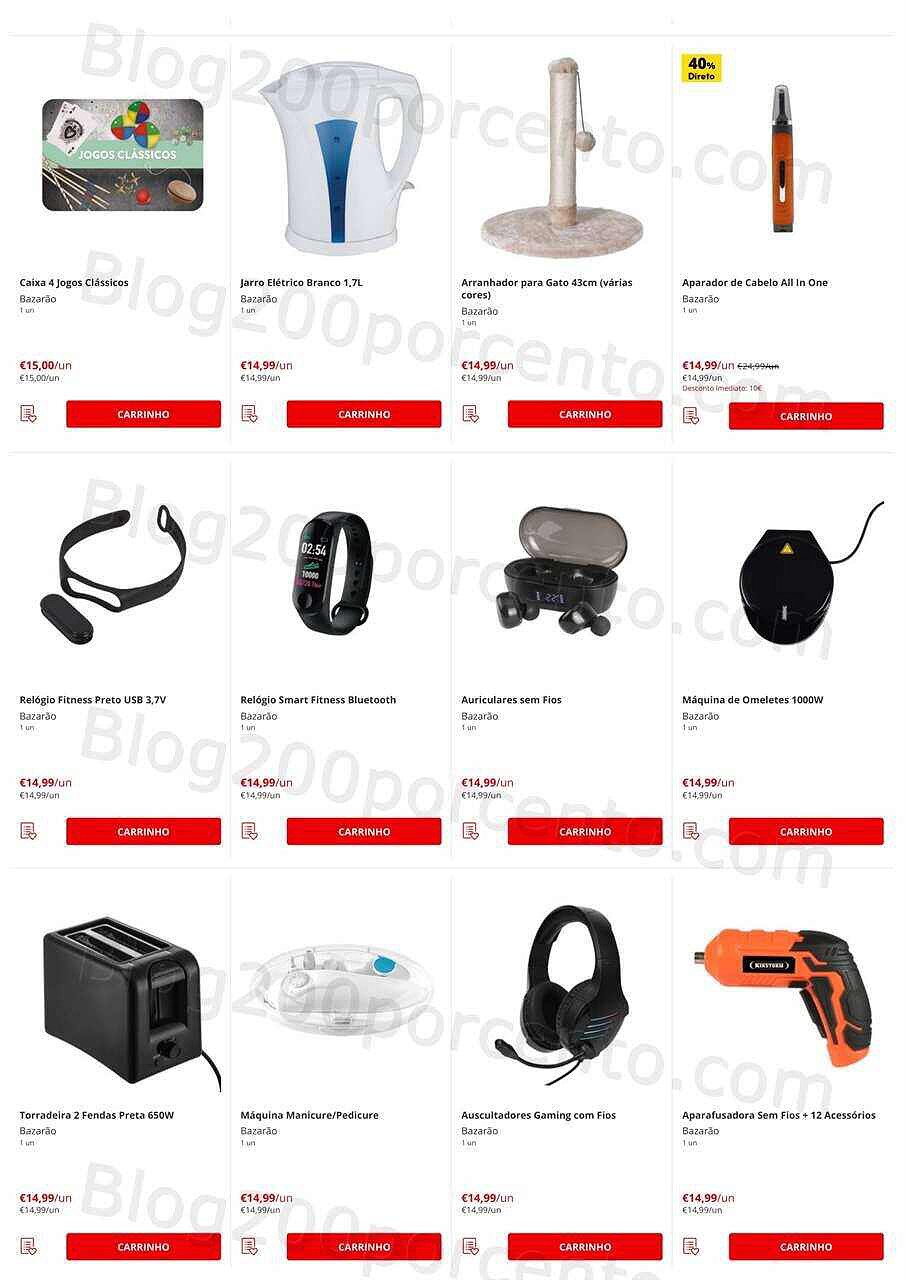 Antevisão Folheto CONTINENTE Bazarão Promoções de 12 a 18 julho