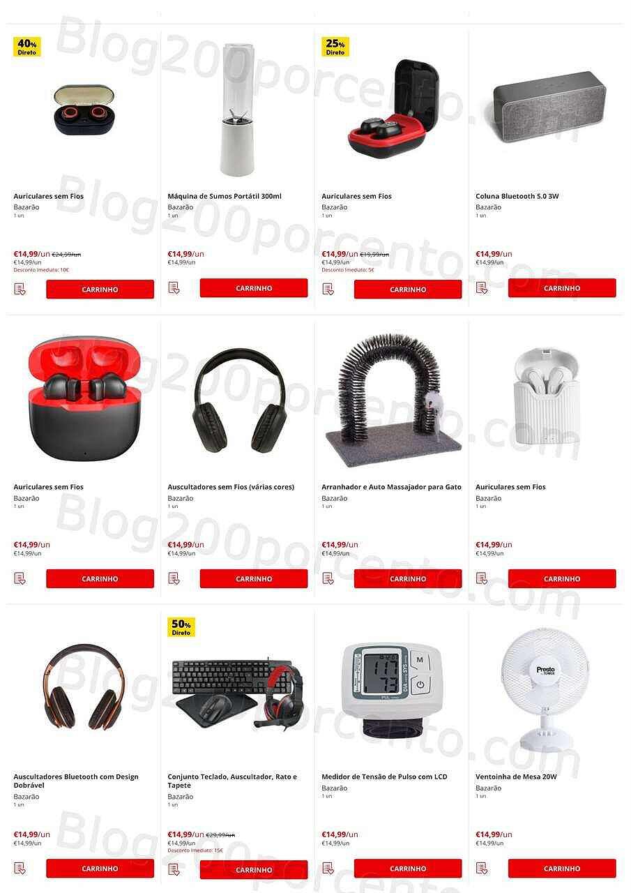 Antevisão Folheto CONTINENTE Bazarão Promoções de 12 a 18 julho