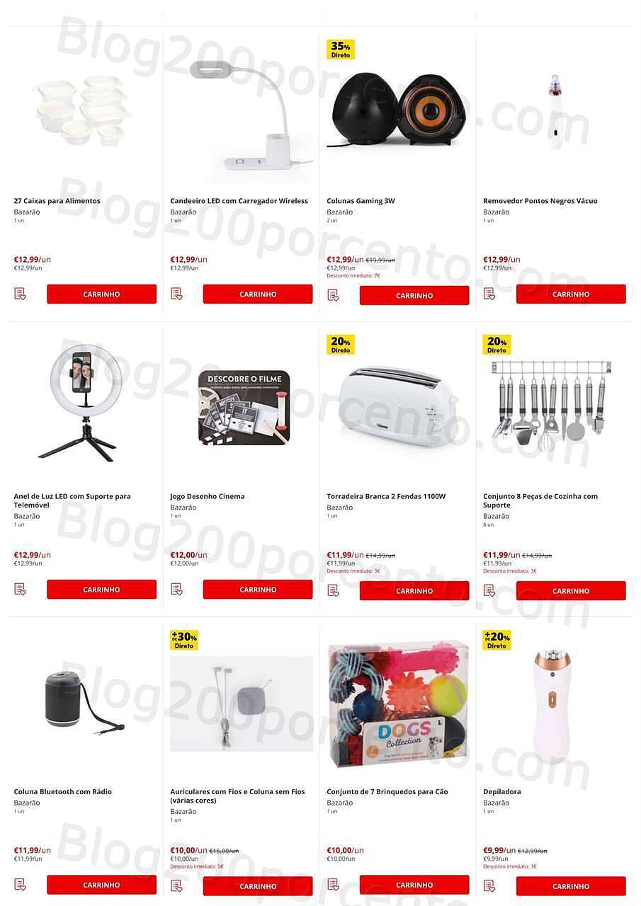 Antevisão Folheto CONTINENTE Bazarão Promoções de 12 a 18 julho