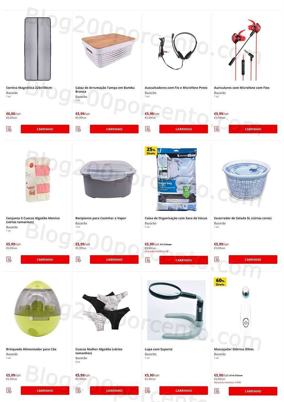 Antevisão Folheto CONTINENTE Bazarão Promoções de 12 a 18 julho