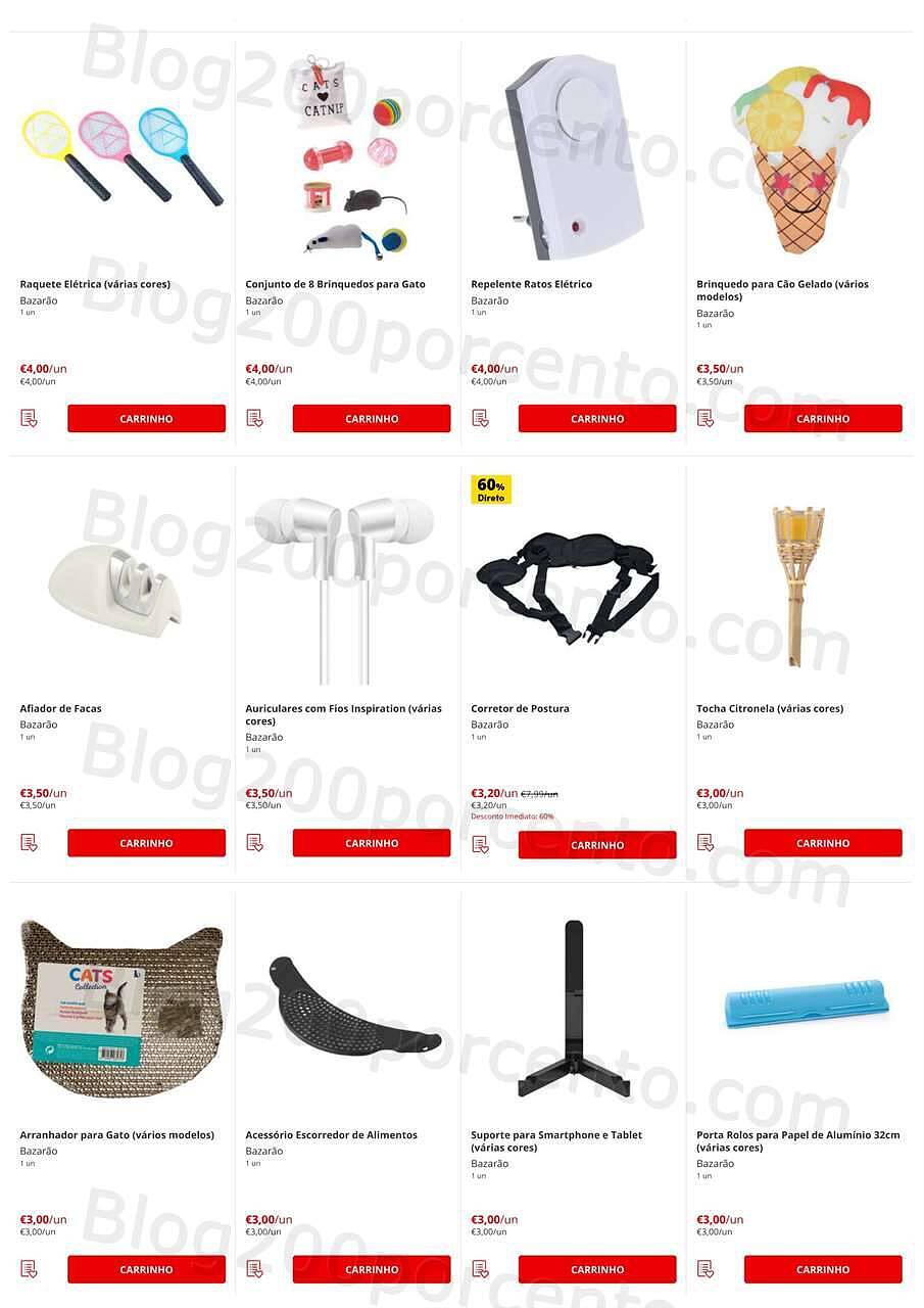 Antevisão Folheto CONTINENTE Bazarão Promoções de 12 a 18 julho