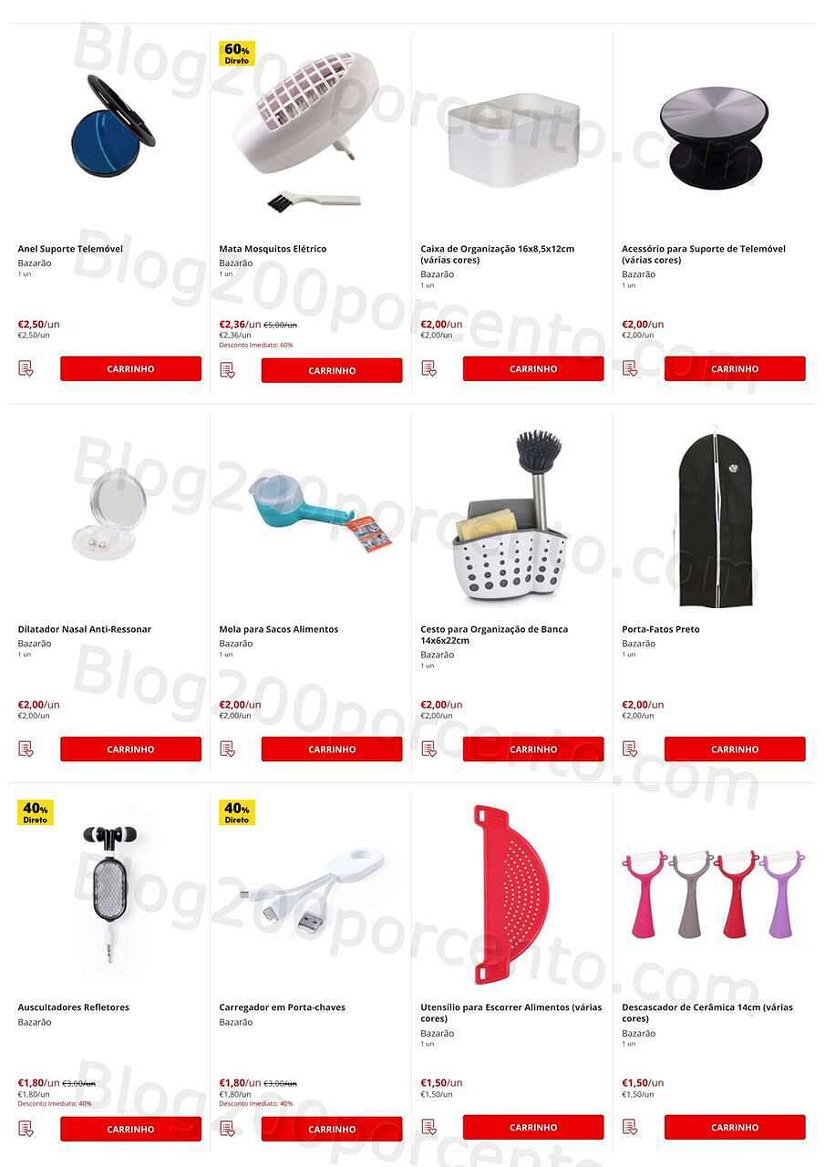 Antevisão Folheto CONTINENTE Bazarão Promoções de 12 a 18 julho