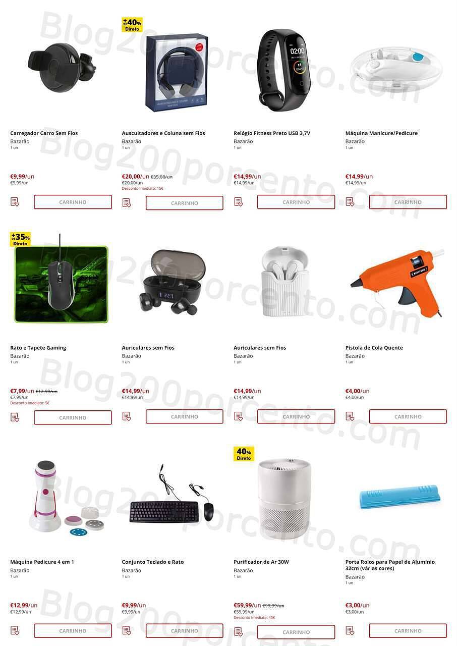 Antevisão Folheto CONTINENTE Bazarão Promoções de 19 a 25 julho