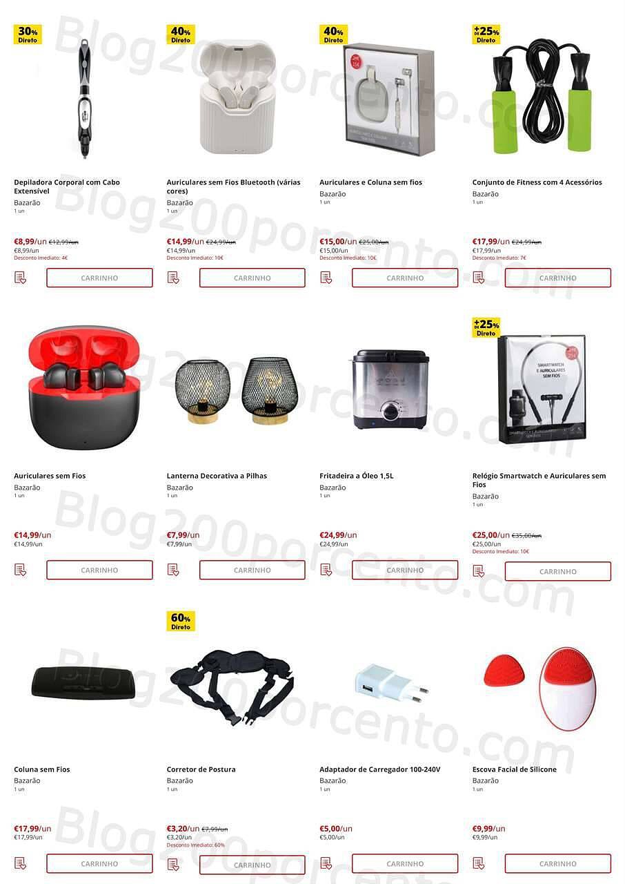 Antevisão Folheto CONTINENTE Bazarão Promoções de 19 a 25 julho