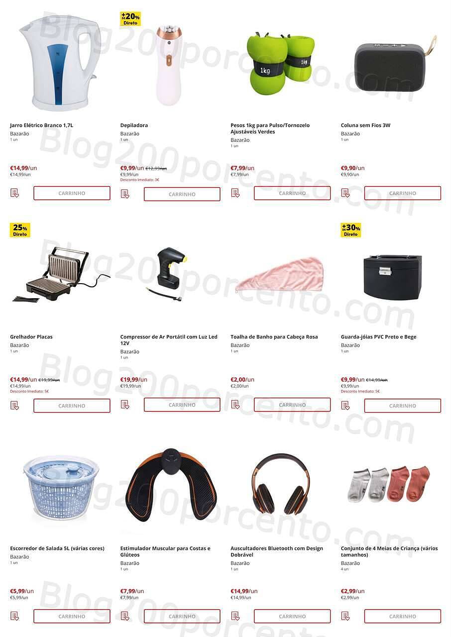 Antevisão Folheto CONTINENTE Bazarão Promoções de 19 a 25 julho