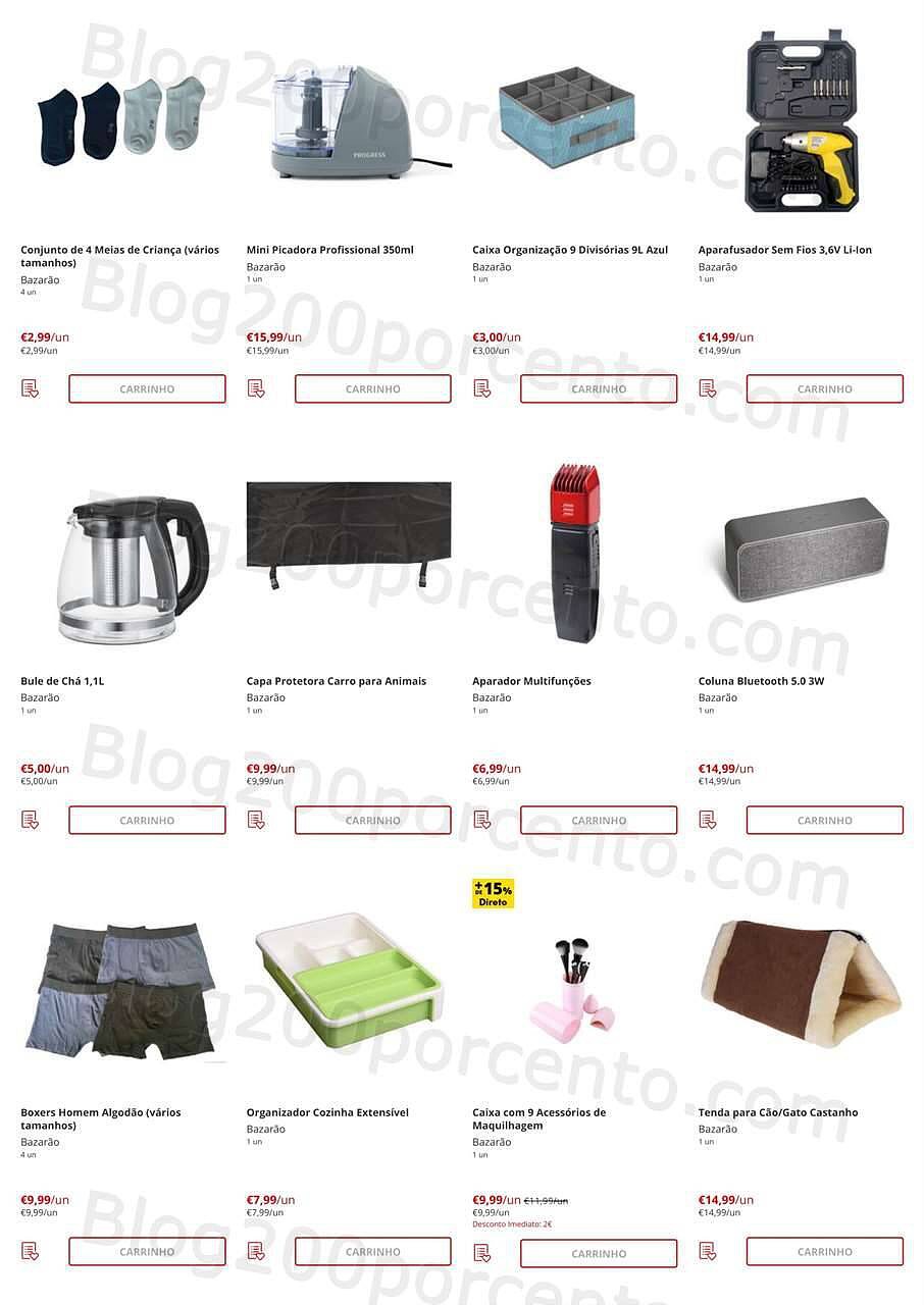 Antevisão Folheto CONTINENTE Bazarão Promoções de 19 a 25 julho