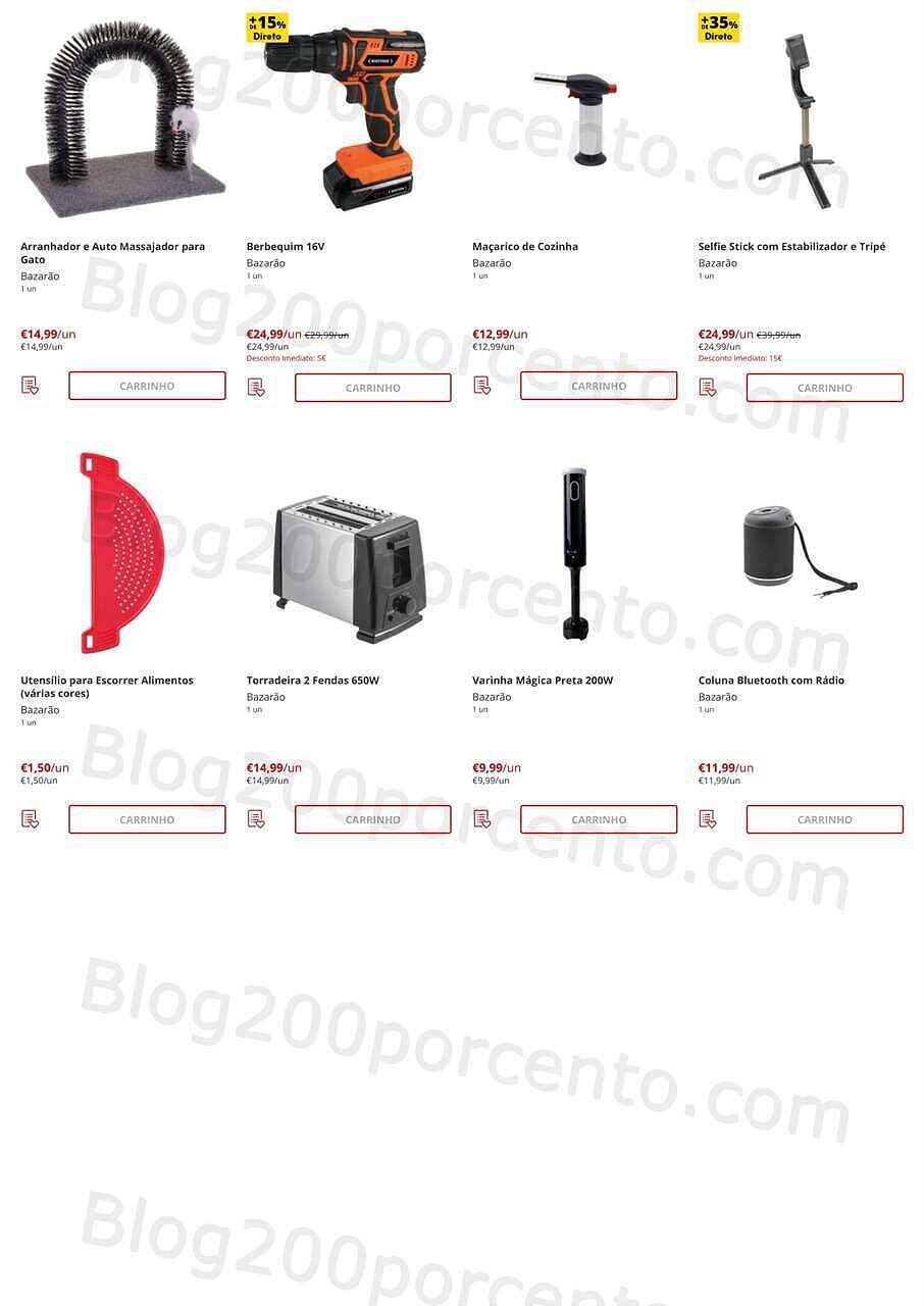 Antevisão Folheto CONTINENTE Bazarão Promoções de 19 a 25 julho