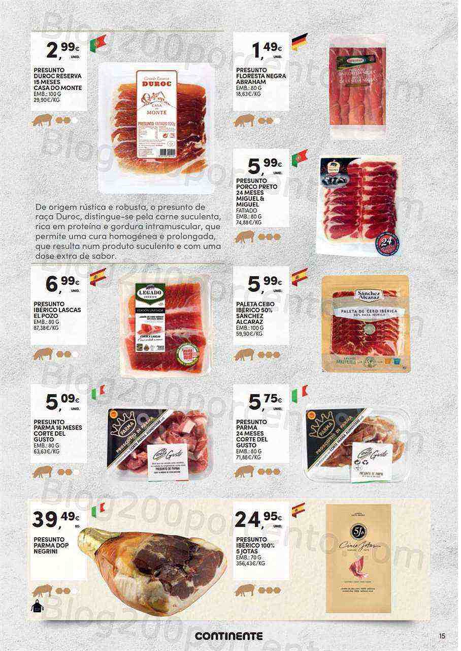 Antevisão Folheto CONTINENTE Especialidades Promoções de 19 julho a 28 agosto