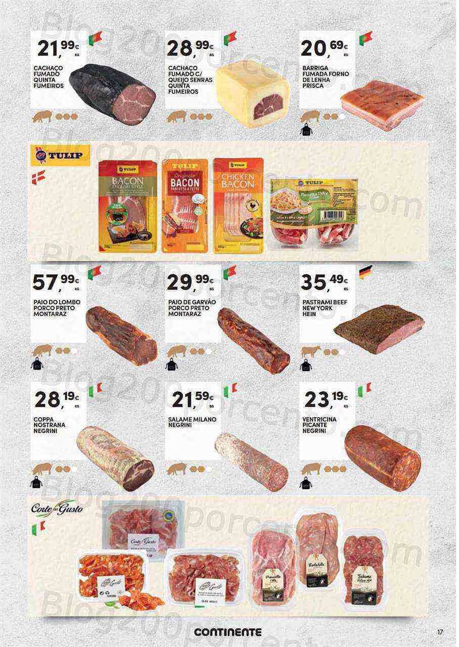 Antevisão Folheto CONTINENTE Especialidades Promoções de 19 julho a 28 agosto