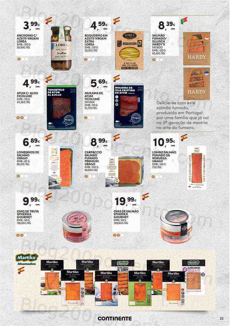 Antevisão Folheto CONTINENTE Especialidades Promoções de 19 julho a 28 agosto