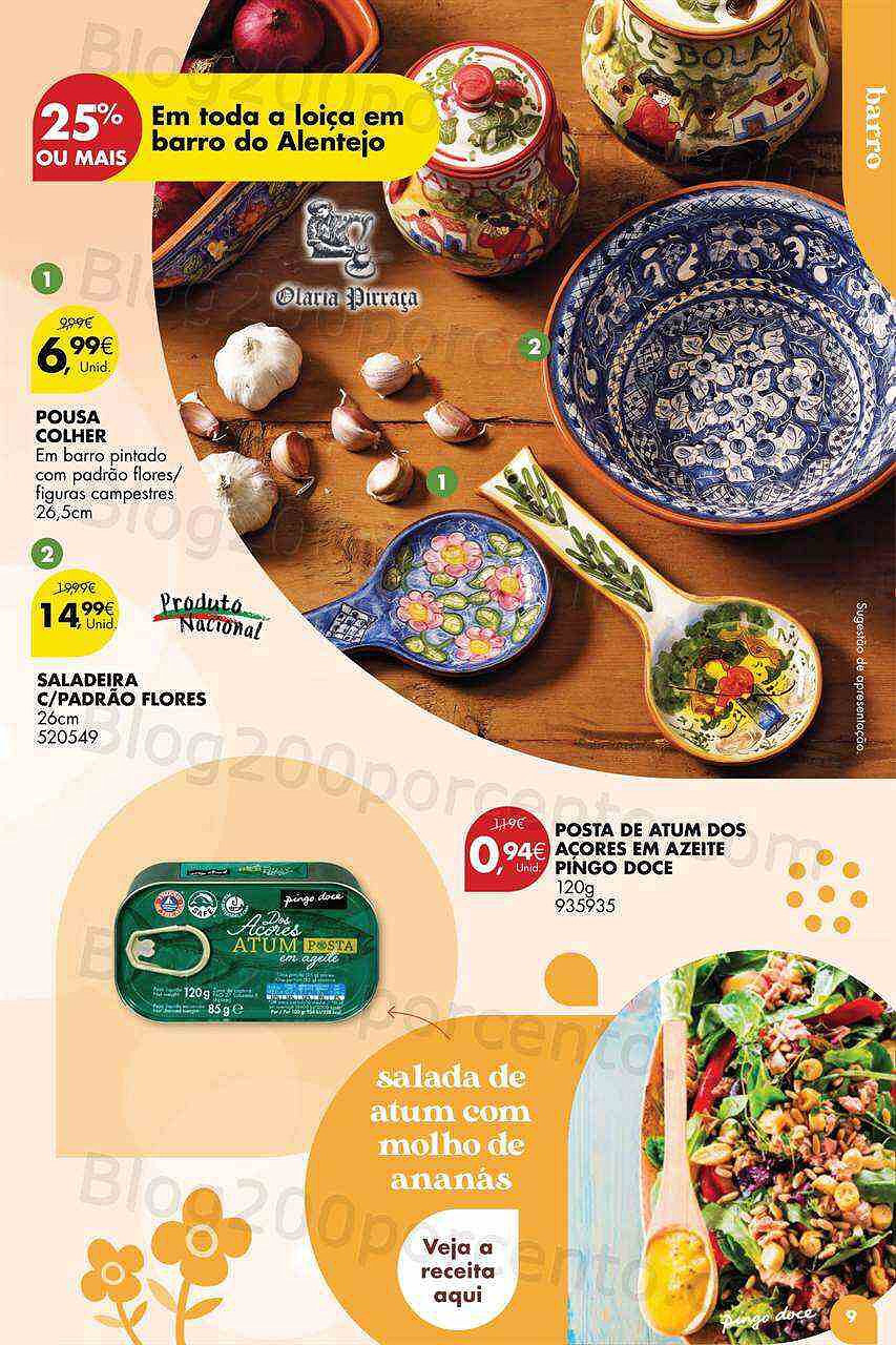 Antevisão Folheto PINGO DOCE Bazar Cozinha Promoções de 19 julho a 8 agosto