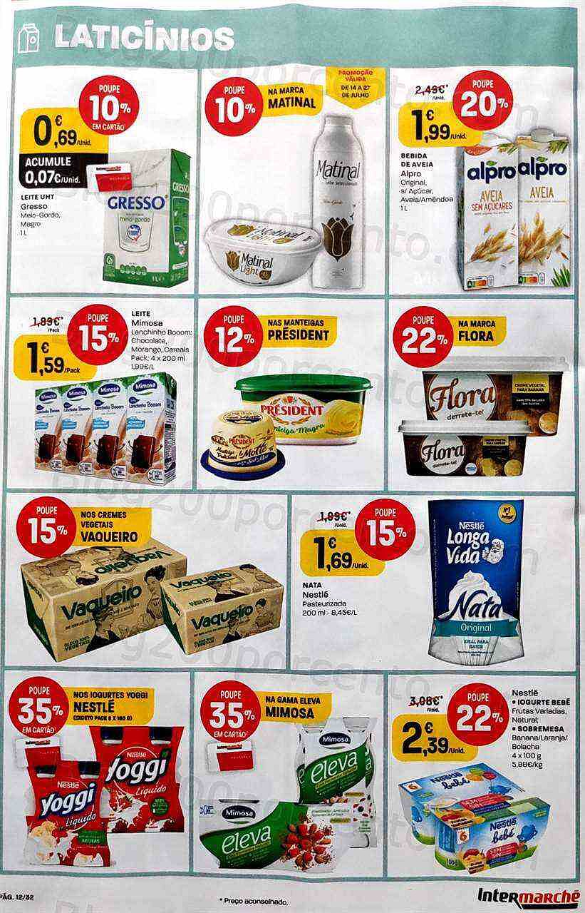 Antevisão Folheto INTERMARCHÉ Promoções de 21 a 27 julho