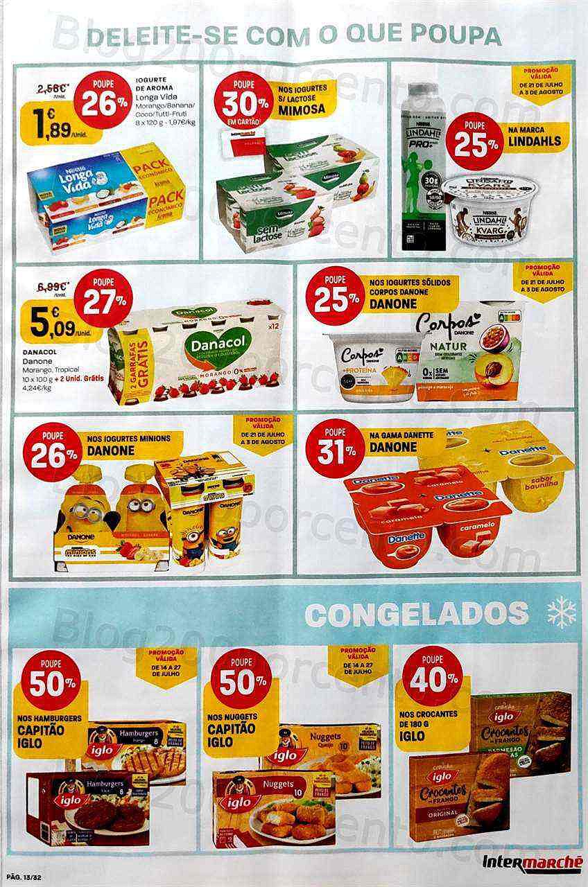 Antevisão Folheto INTERMARCHÉ Promoções de 21 a 27 julho