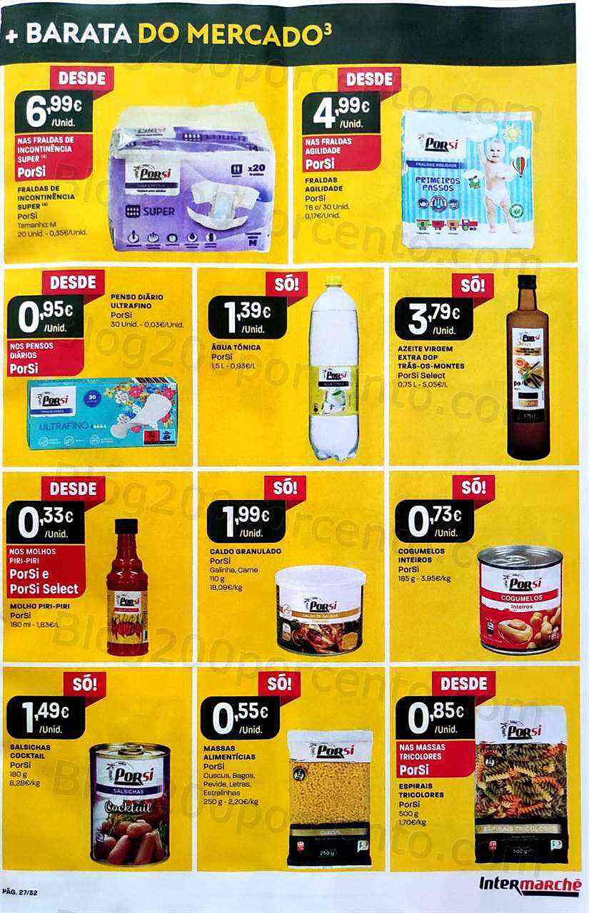 Antevisão Folheto INTERMARCHÉ Promoções de 21 a 27 julho