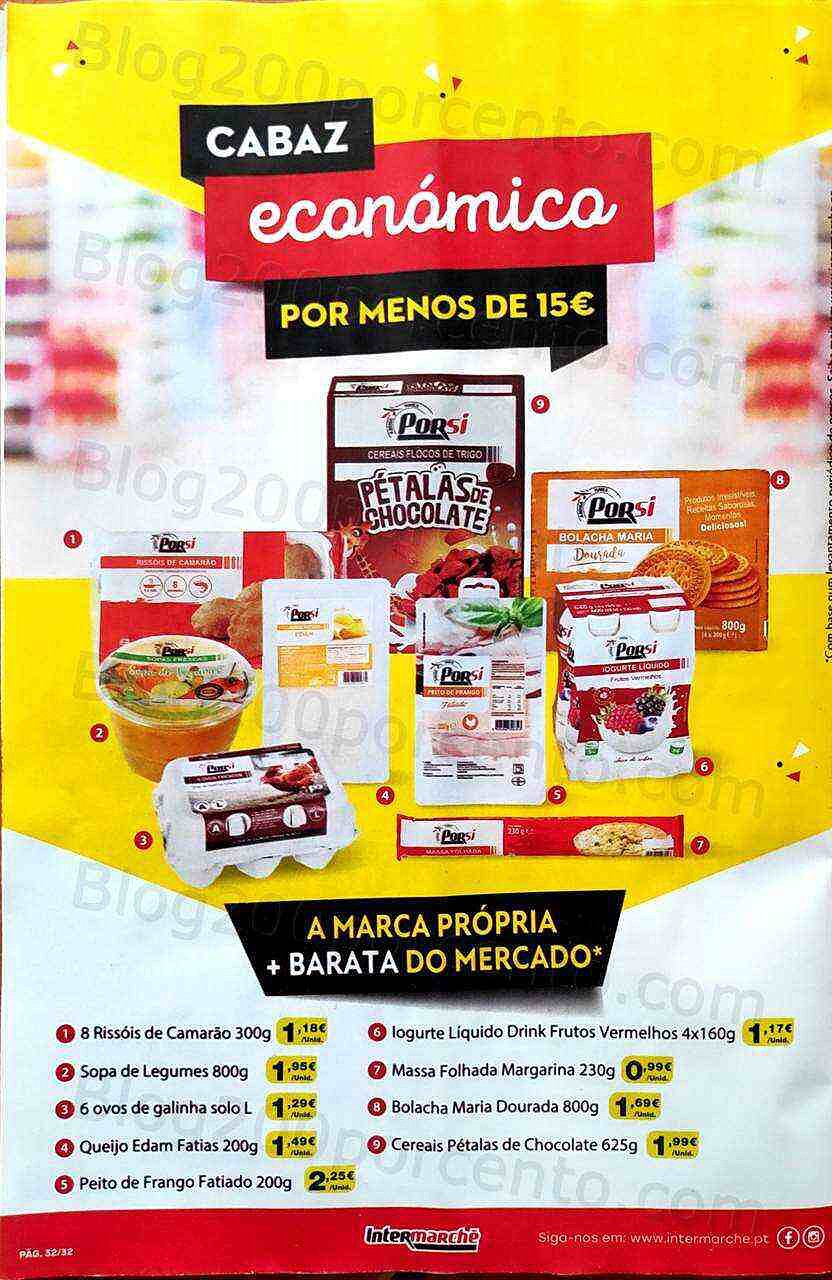 Antevisão Folheto INTERMARCHÉ Promoções de 21 a 27 julho