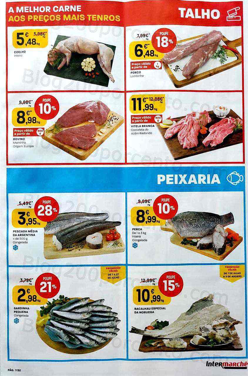 Antevisão Folheto INTERMARCHÉ Promoções de 21 a 27 julho