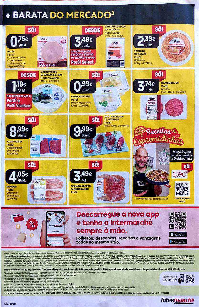 Antevisão Folheto INTERMARCHÉ Super Promoções de 14 a 20 julho