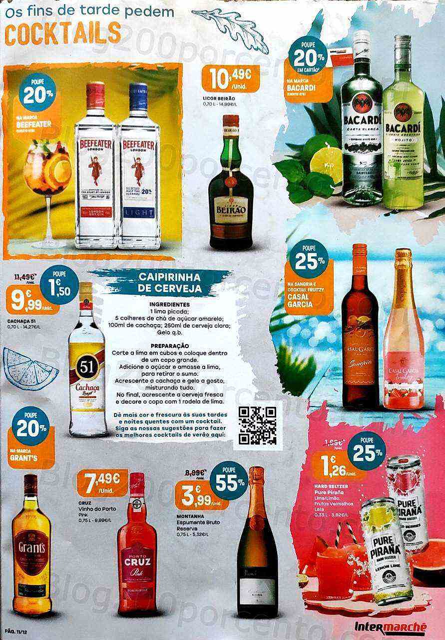 Antevisão Folheto INTERMARCHÉ Super Cervejas e Mariscos 14 julho a 3 agosto