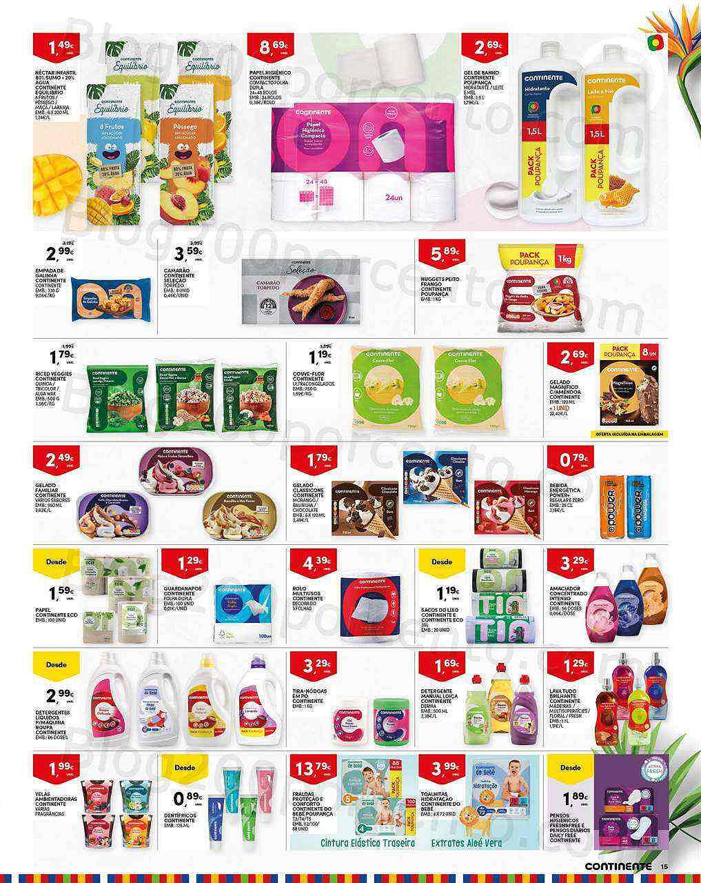 Antevisão Folheto CONTINENTE Madeira Promoções de 12 a 18 julho