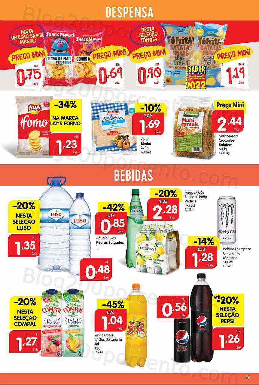 Antevisão Folheto MINIPREÇO Promoções de 21 a 27 julho