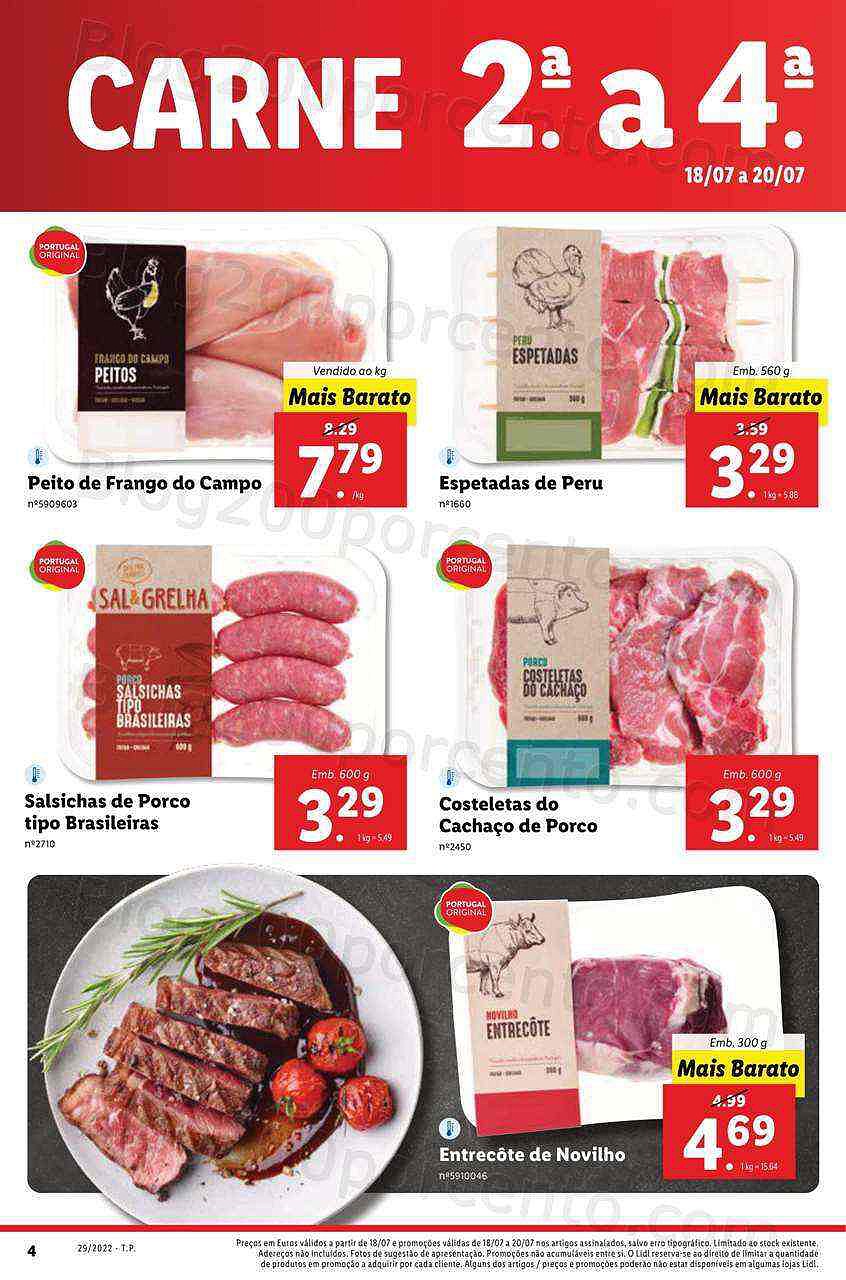 Antevisão Folheto LIDL Promoções de 18 a 24 julho