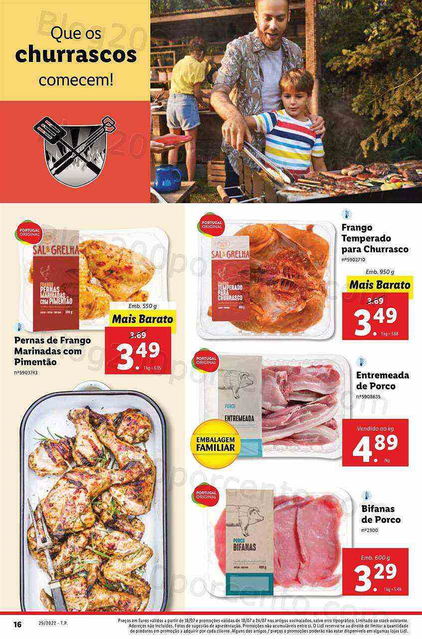Antevisão Folheto LIDL Promoções de 18 a 24 julho