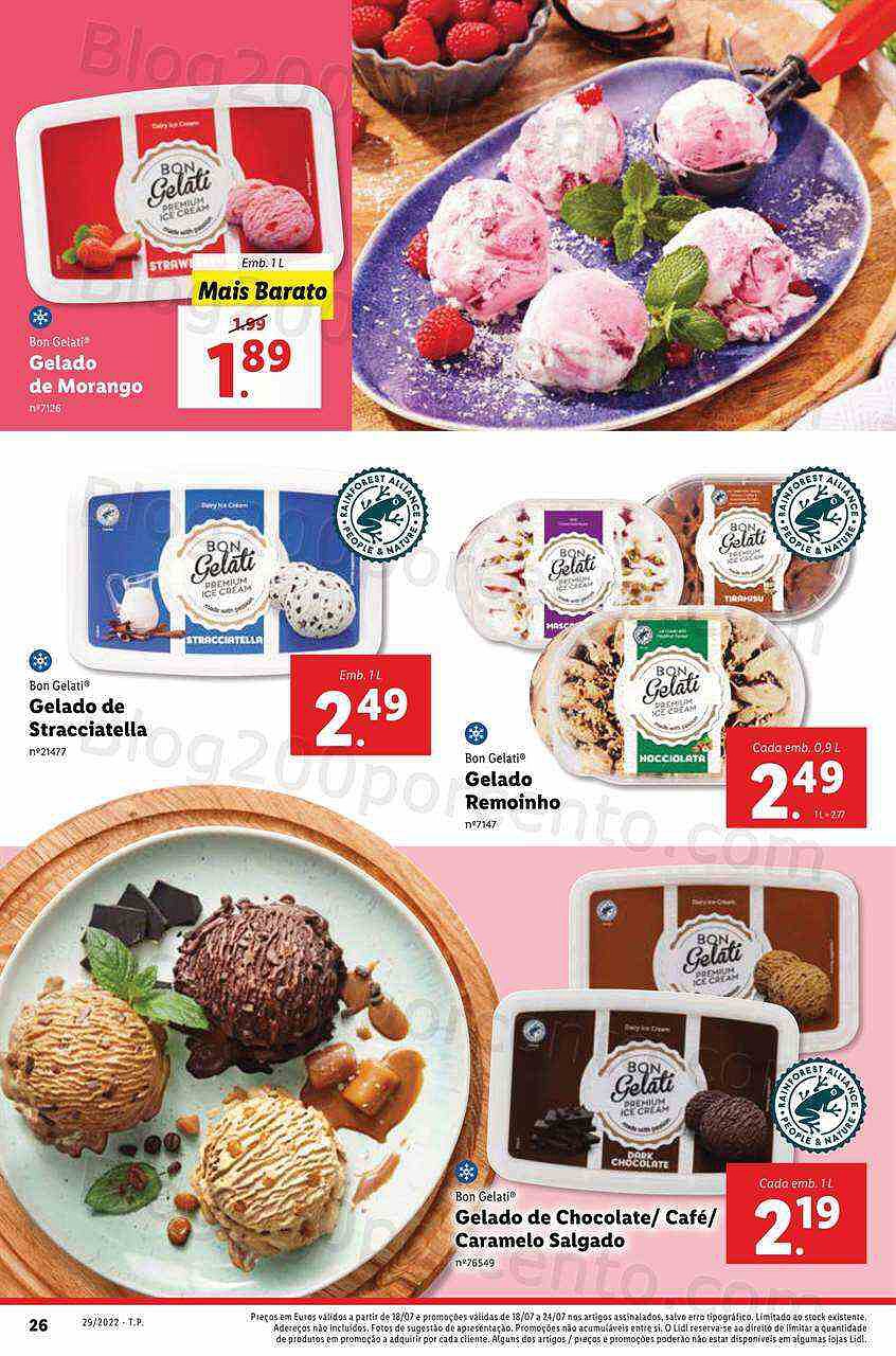 Antevisão Folheto LIDL Promoções de 18 a 24 julho