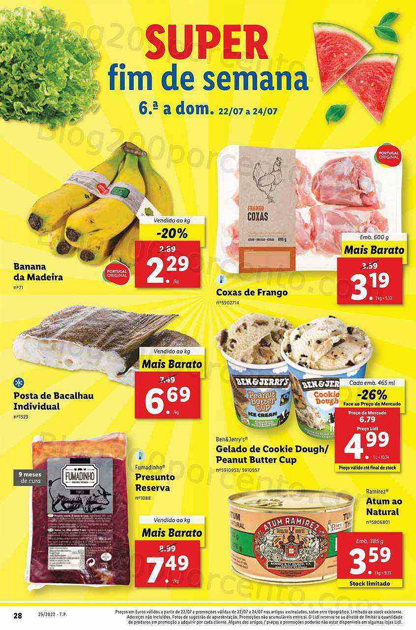 Antevisão Folheto LIDL Promoções de 18 a 24 julho