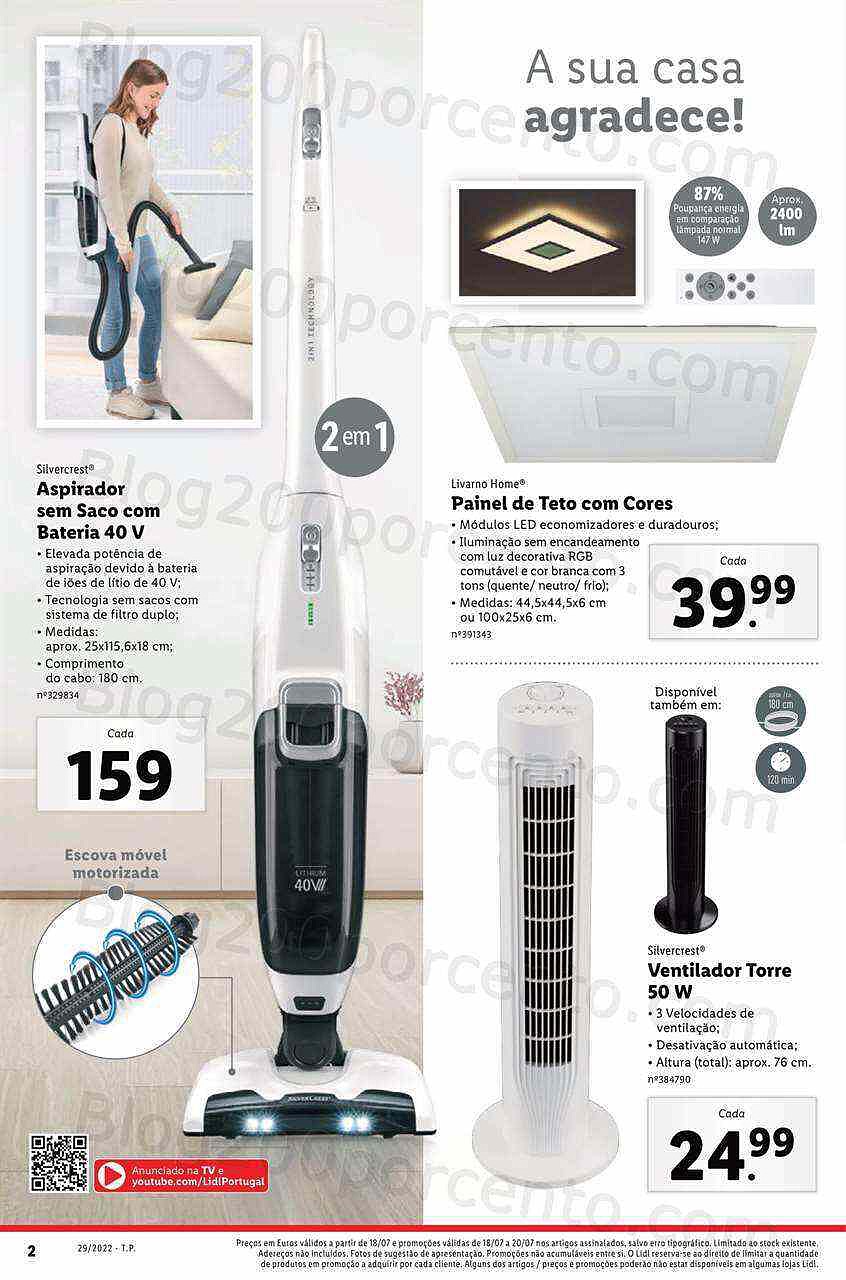 Antevisão Folheto LIDL Promoções de 18 a 24 julho