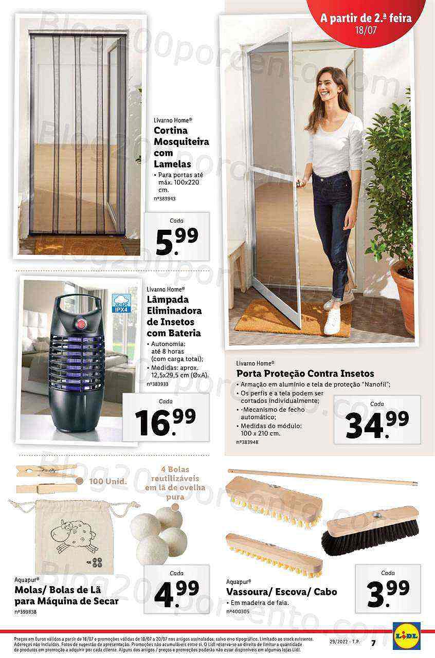 Antevisão Folheto LIDL Promoções de 18 a 24 julho