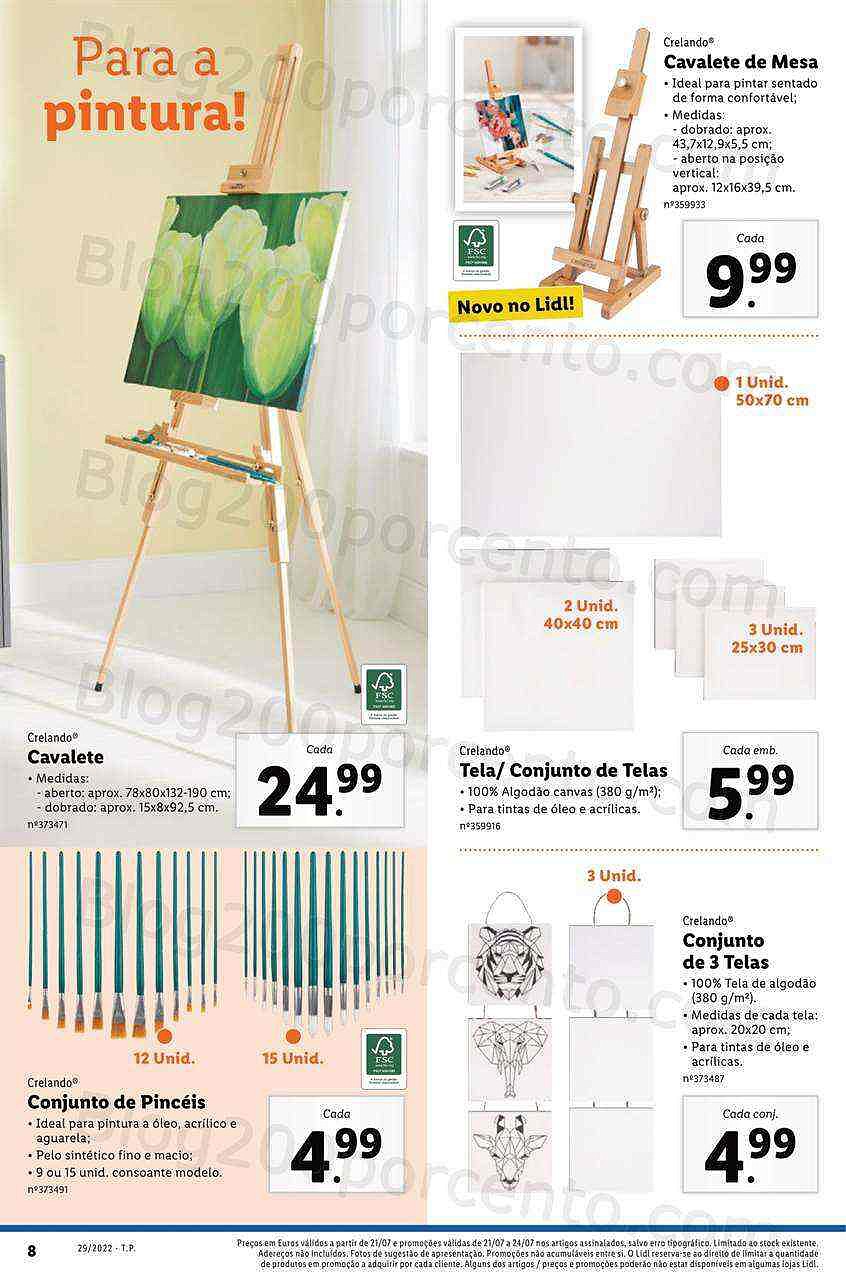 Antevisão Folheto LIDL Promoções de 18 a 24 julho