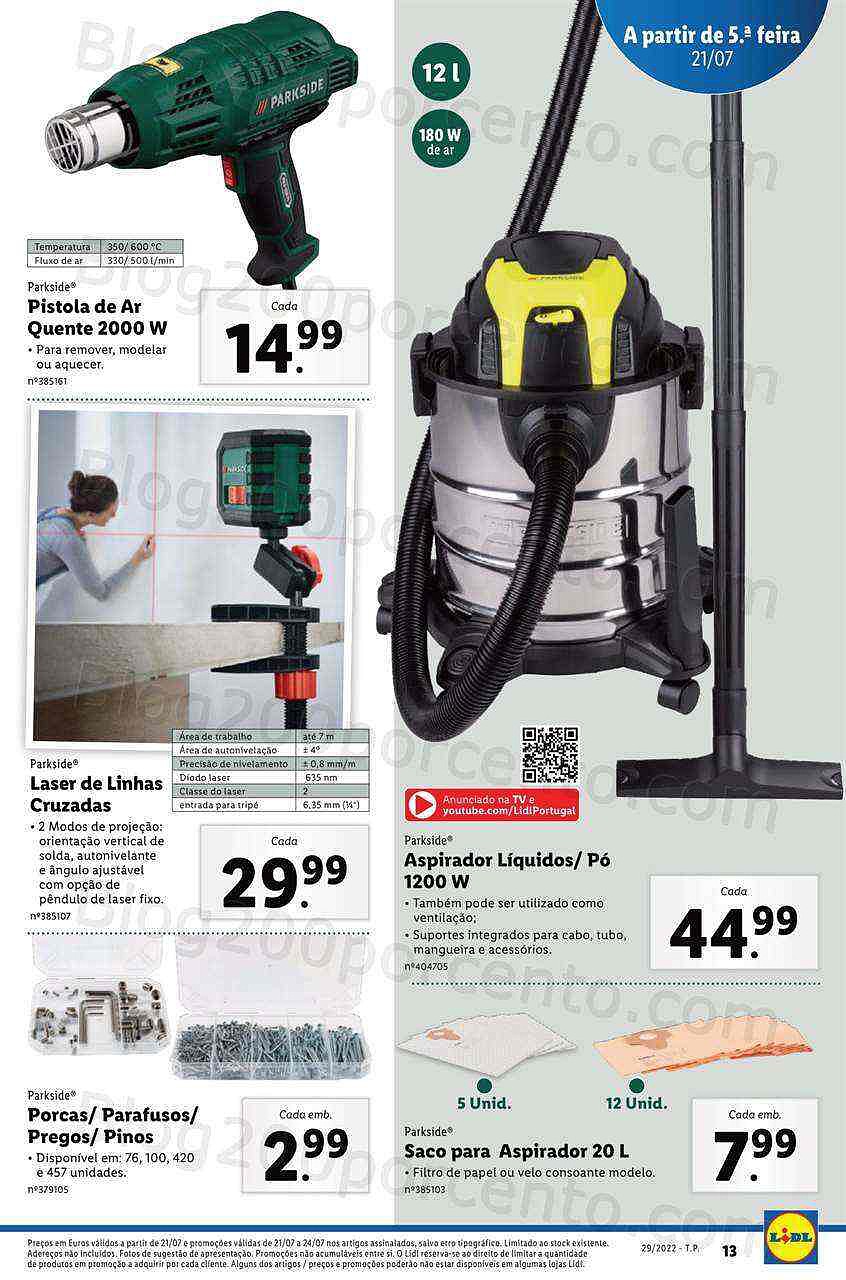 Antevisão Folheto LIDL Promoções de 18 a 24 julho