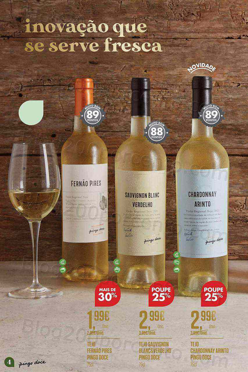 Antevisão Folheto PINGO DOCE Especial Vinhos de Verão Promoções de 19 julho a 8 agosto